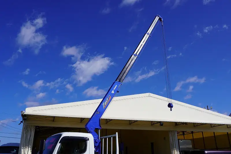 三菱 キャンター 小型 クレーン付 4段 ラジコンの中古トラック画像5
