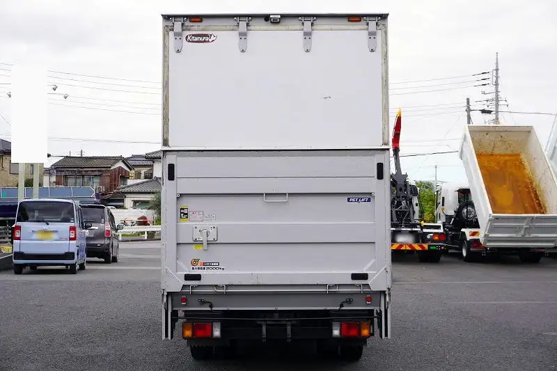 いすゞ エルフ 小型 アルミバン パワーゲート サイドドアの中古トラック画像3