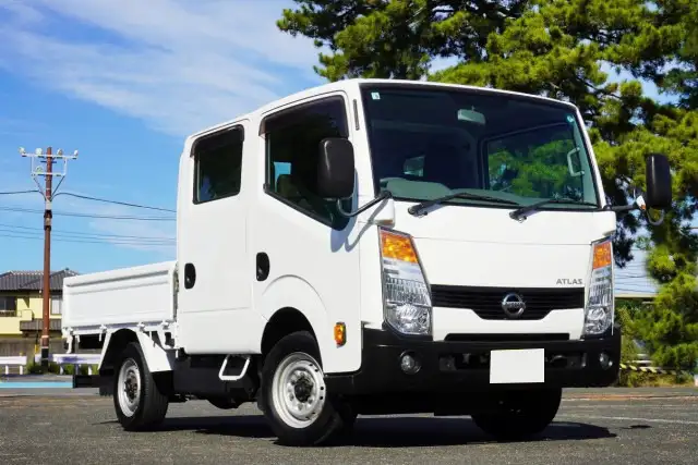 日産 アトラス 小型 平ボディ Wキャブ TKG-SZ5F24の中古トラック画像3