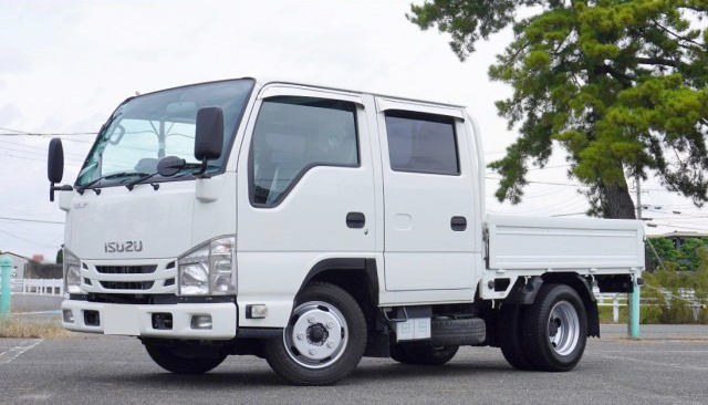 いすゞ エルフ 小型 平ボディ 10尺