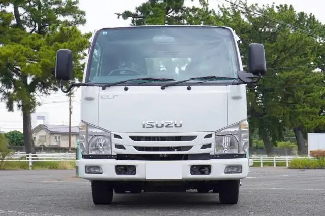 いすゞ エルフ 小型 平ボディ Wキャブ 床鉄板の中古トラック画像2