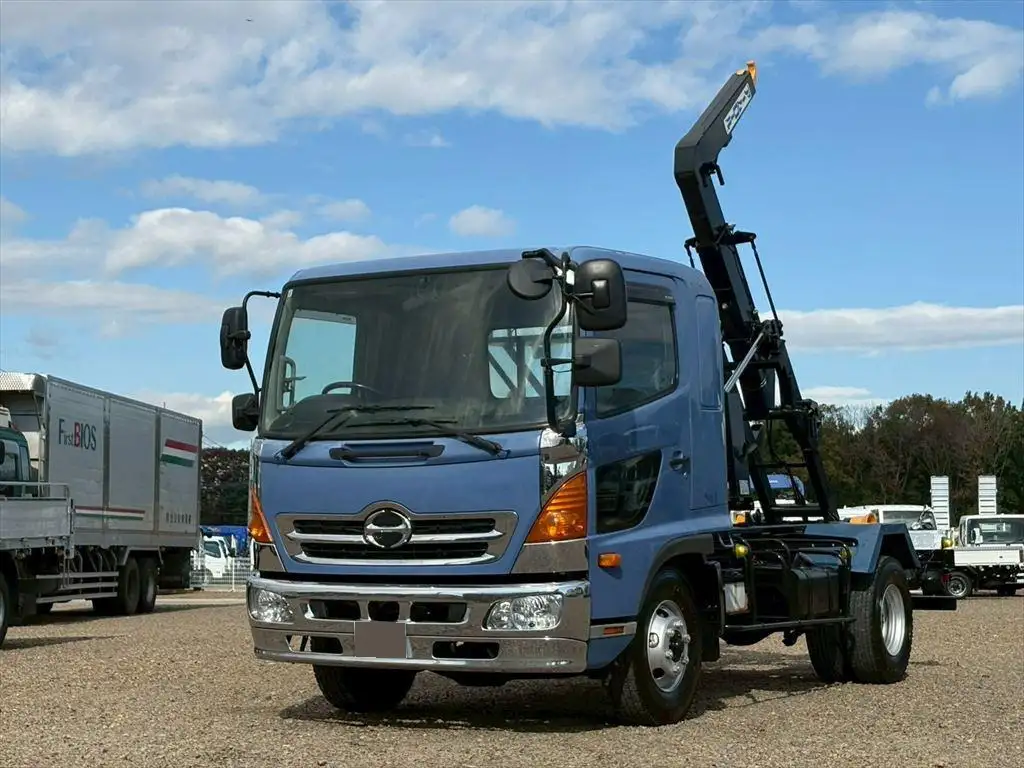 日野 レンジャー 中型/増トン アームロール ツインホイスト ベッド の中古トラック【車両No.200566】