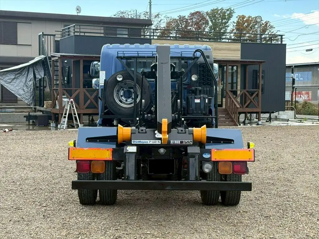 日野 レンジャー 中型/増トン アームロール ツインホイスト ベッドの中古トラック画像4