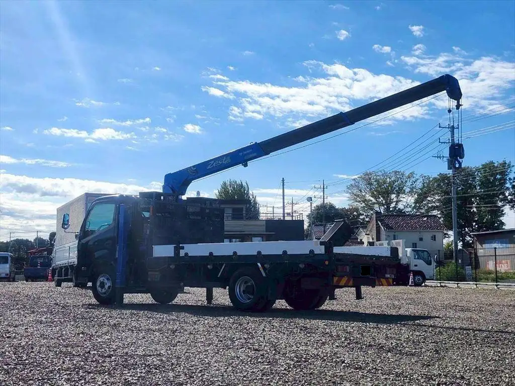 日野 デュトロ 小型 車両重機運搬 3段クレーン ラジコンの中古トラック画像6