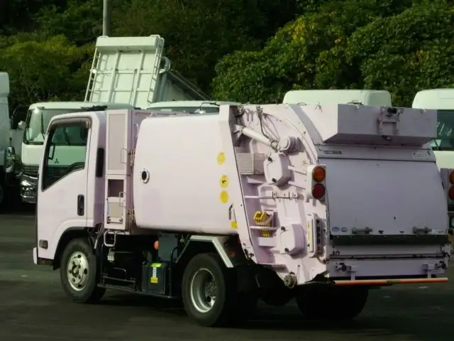 いすゞ エルフ 小型 パッカー車 巻き込み式 回転ダンプ式の中古トラック画像6