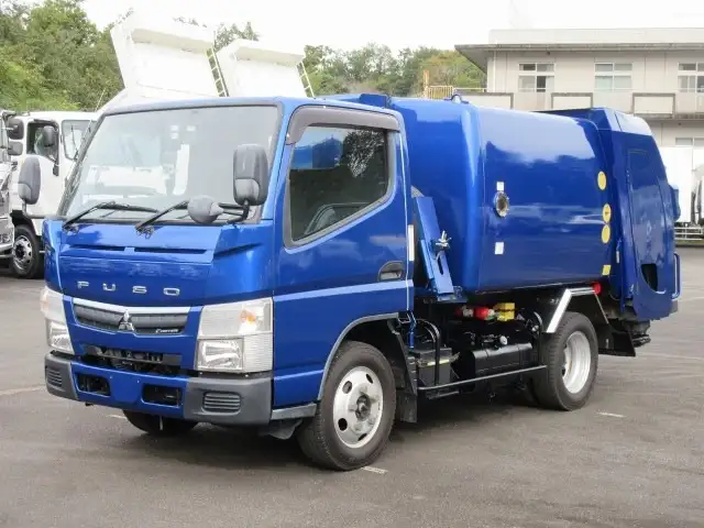 三菱 キャンター 小型 パッカー車 巻き込み式 回転ダンプ式 の中古トラック【車両No.200610】