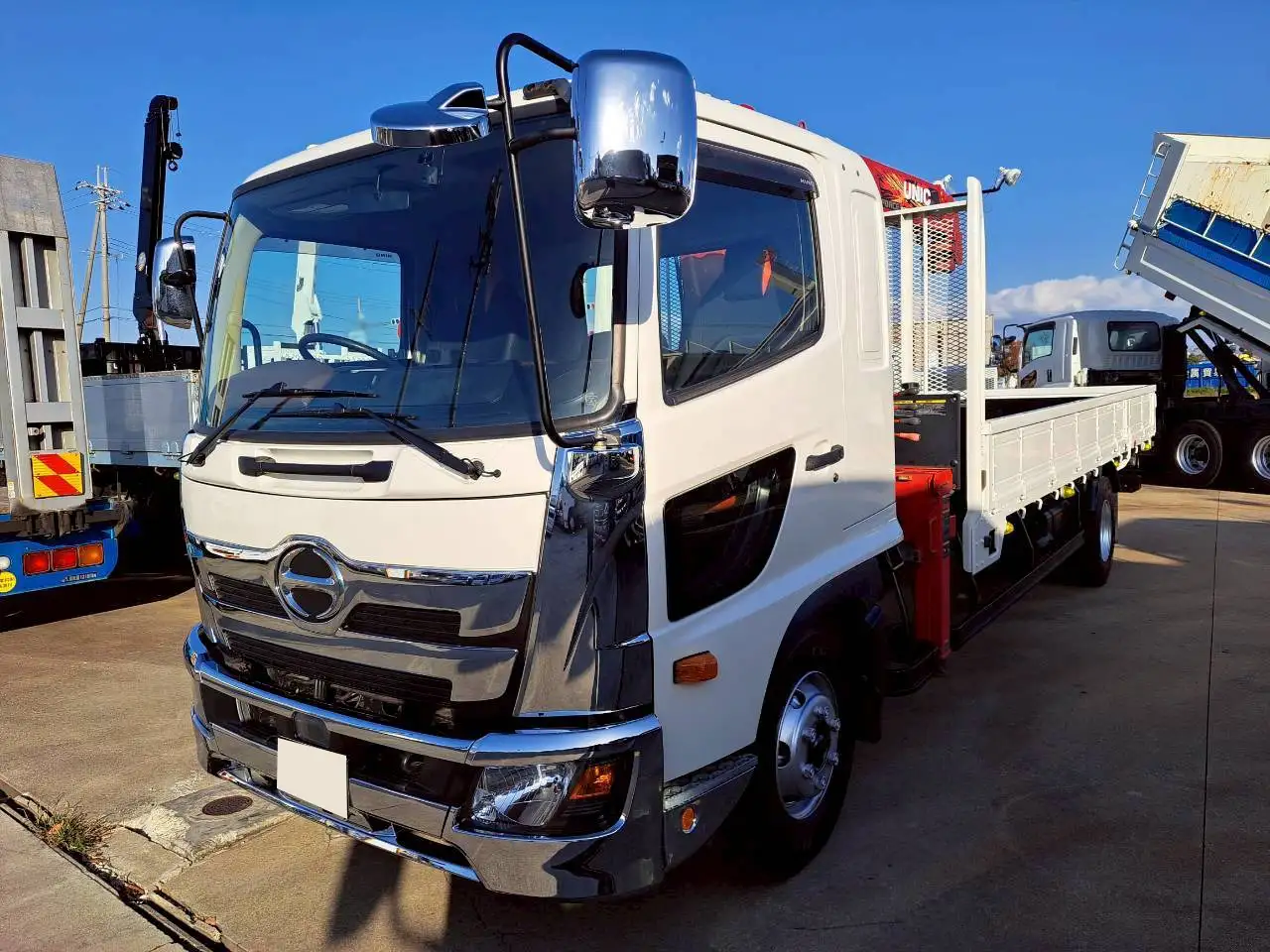 日野 レンジャー 中型/増トン クレーン付 4段 ラジコン の中古トラック【車両No.200498】