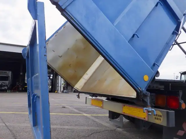三菱 ファイター 中型/増トン アームロール コンテナ付き ツインホイストの中古トラック画像9