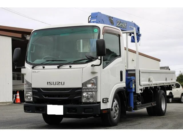 いすゞ エルフ 小型 クレーン付 標準ロング