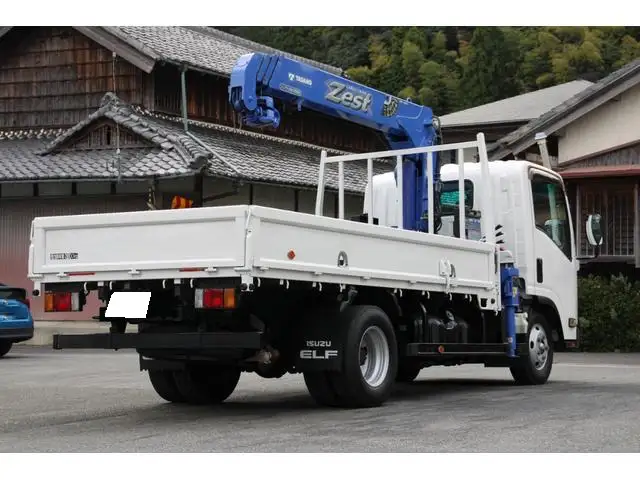 いすゞ エルフ 小型 クレーン付 4段 ラジコンの中古トラック画像2