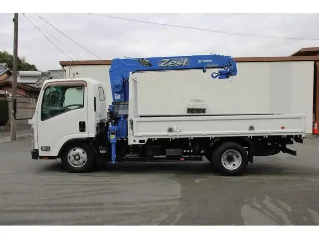 いすゞ エルフ 小型 クレーン付 4段 ラジコンの中古トラック画像3