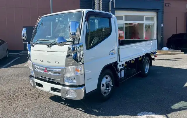 三菱 キャンター 小型 平ボディ 床鉄板  の中古トラック【車両No.200544】