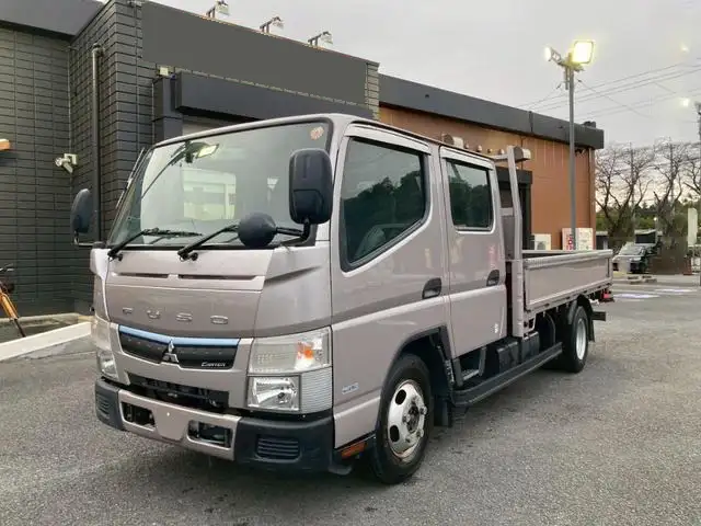 三菱 キャンター 小型 平ボディ Wキャブ  の中古トラック【車両No.200542】