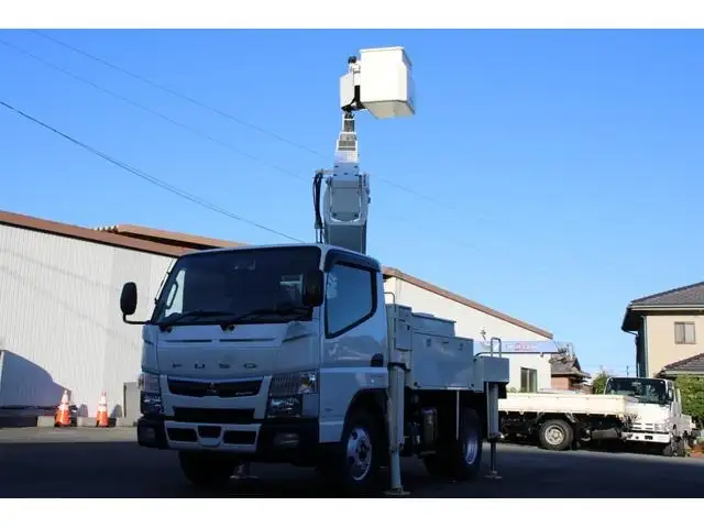 三菱 キャンター 小型 高所・建柱車 高所作業車 電工仕様の中古トラック画像3