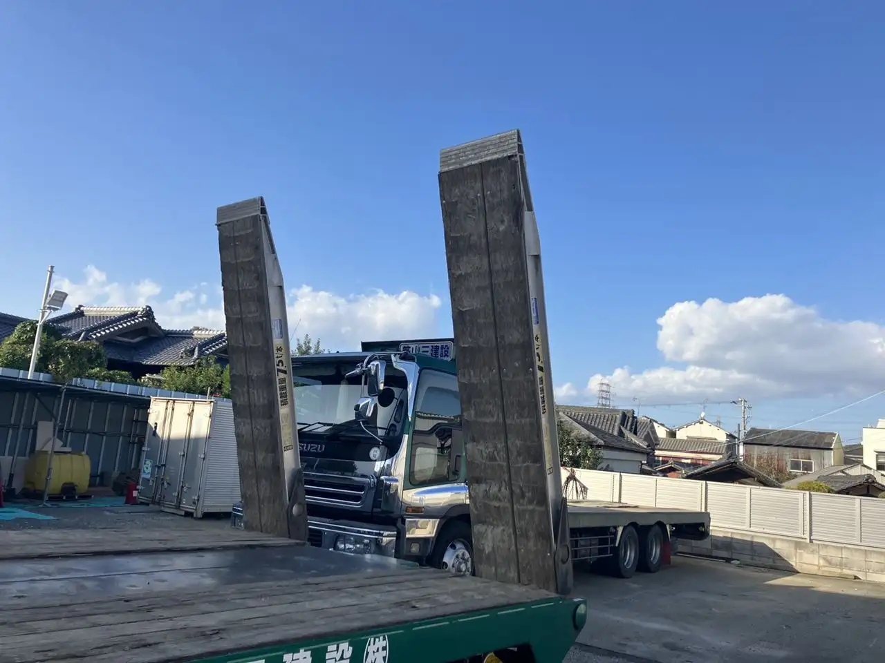 いすゞ ギガ 大型 車両重機運搬 ラジコン ウインチの中古トラック画像6