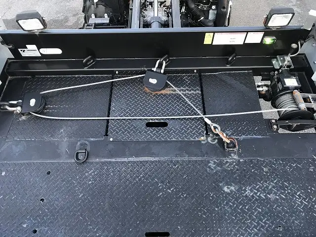 いすゞ エルフ 小型 車両重機運搬 ラジコン ウインチの中古トラック画像9