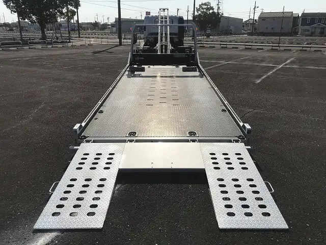 いすゞ エルフ 小型 車両重機運搬 ラジコン ウインチの中古トラック画像7