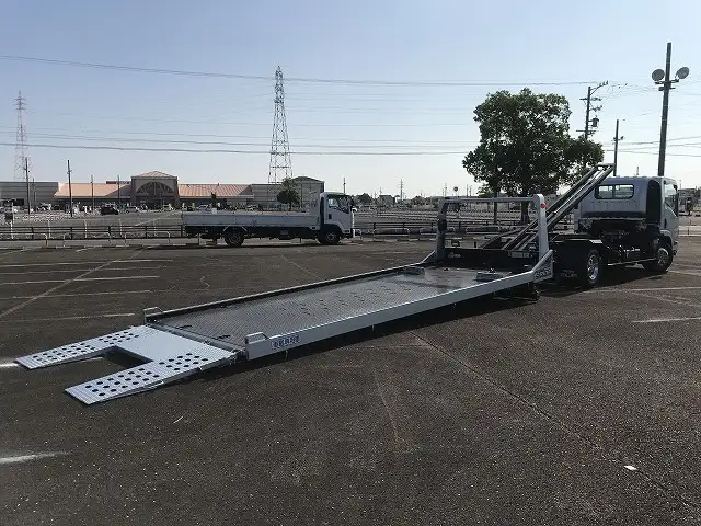 いすゞ エルフ 小型 車両重機運搬 ラジコン ウインチの中古トラック画像6