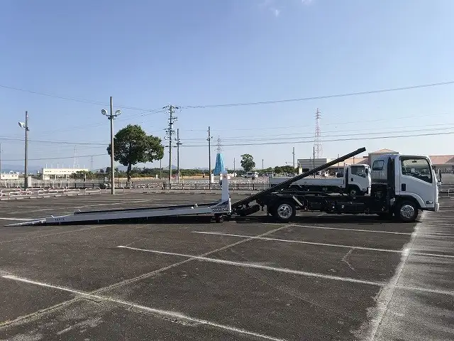 いすゞ エルフ 小型 車両重機運搬 ラジコン ウインチの中古トラック画像5