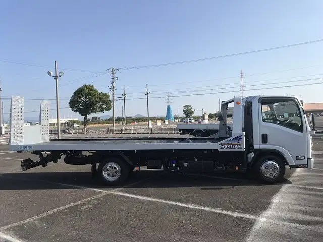 いすゞ エルフ 小型 車両重機運搬 ラジコン ウインチの中古トラック画像2
