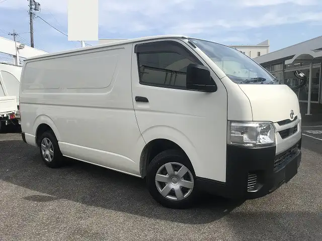 トヨタ ハイエース 小型 冷凍冷蔵 中温 サイドドアの中古トラック画像2