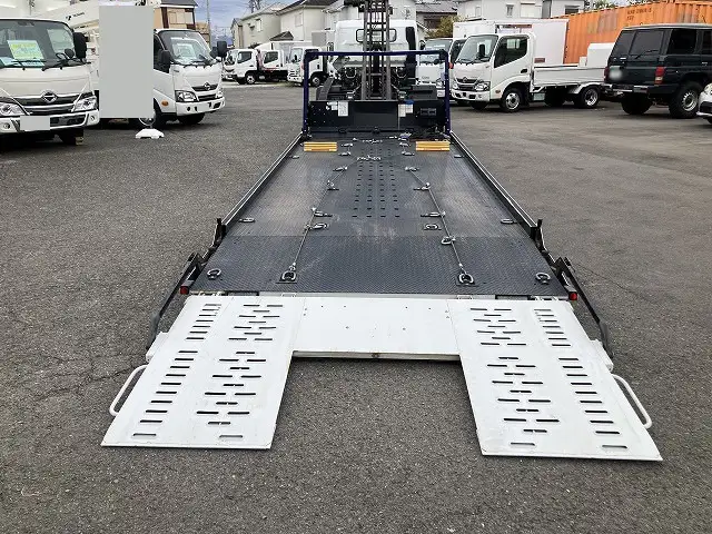 三菱 キャンター 小型 車両重機運搬 ラジコン ウインチの中古トラック画像6