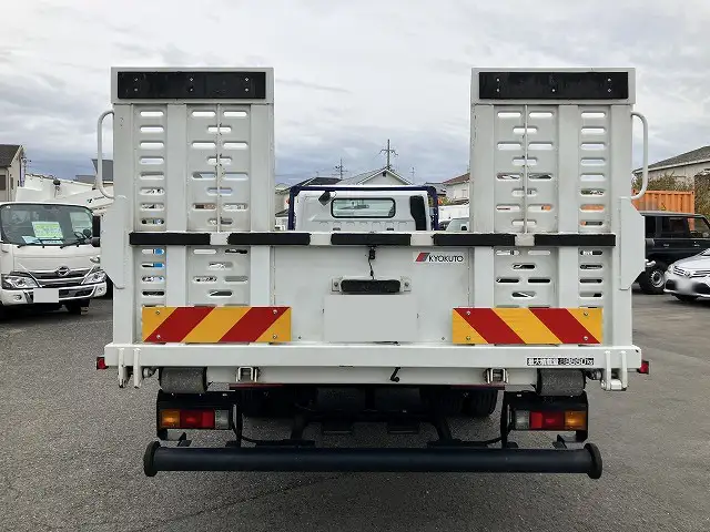 三菱 キャンター 小型 車両重機運搬 ラジコン ウインチの中古トラック画像4