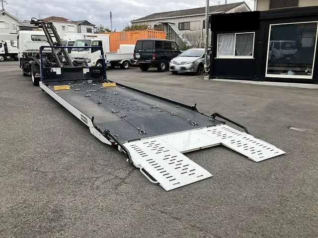 三菱 キャンター 小型 車両重機運搬 ラジコン ウインチの中古トラック画像7