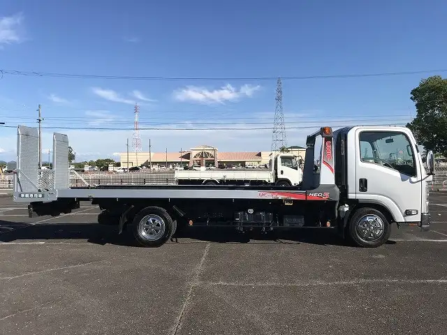 いすゞ エルフ 小型 車両重機運搬 ラジコン ウインチの中古トラック画像2