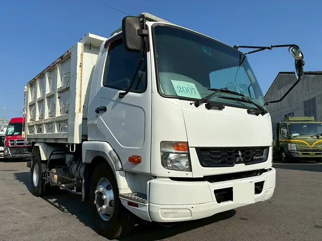 三菱 ファイター 中型/増トン ダンプ 土砂禁 TKG-FK71Fの中古トラック画像2