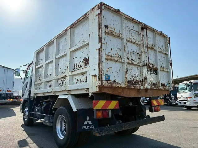 三菱 ファイター 中型/増トン ダンプ 土砂禁 TKG-FK71Fの中古トラック画像4