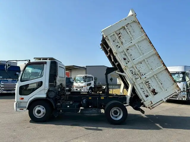 三菱 ファイター 中型/増トン ダンプ 土砂禁 TKG-FK71Fの中古トラック画像6
