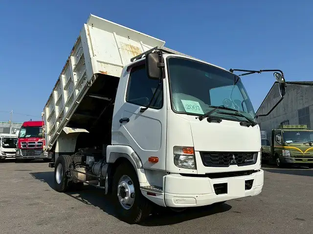 三菱 ファイター 中型/増トン ダンプ 土砂禁 TKG-FK71Fの中古トラック画像5
