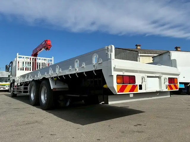 三菱 スーパーグレート 大型 車両重機運搬 4段クレーン ラジコンの中古トラック画像4