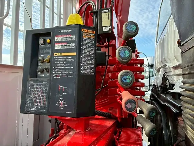 三菱 スーパーグレート 大型 車両重機運搬 4段クレーン ラジコンの中古トラック画像9