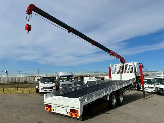 三菱 スーパーグレート 大型 車両重機運搬 4段クレーン ラジコンの中古トラック画像6