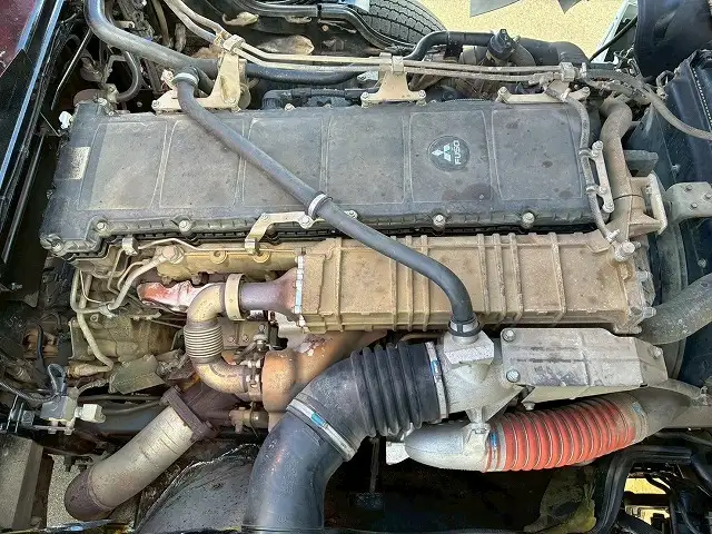 三菱 スーパーグレート 大型 車両重機運搬 4段クレーン ラジコンの中古トラック画像19