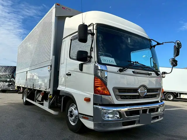 日野 レンジャー 中型/増トン ウイング エアサス ベッドの中古トラック画像2