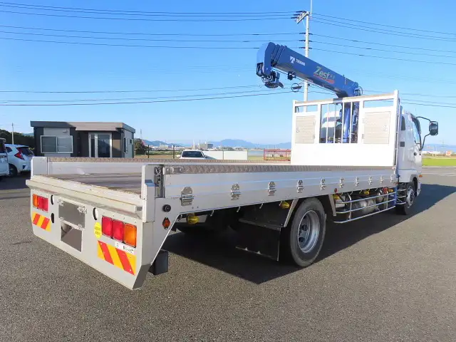 三菱 ファイター 中型/増トン 車両重機運搬 4段クレーン ラジコンの中古トラック画像4