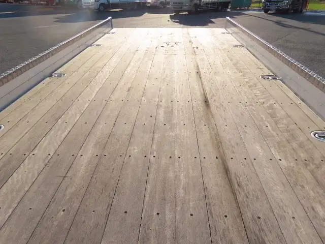 三菱 ファイター 中型/増トン 車両重機運搬 4段クレーン ラジコンの中古トラック画像7