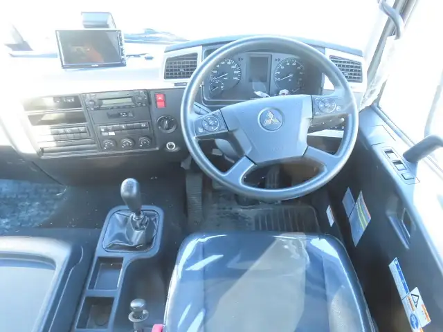 三菱 ファイター 中型/増トン 車両重機運搬 4段クレーン ラジコンの中古トラック画像16