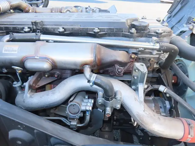 三菱 ファイター 中型/増トン 車両重機運搬 4段クレーン ラジコンの中古トラック画像19