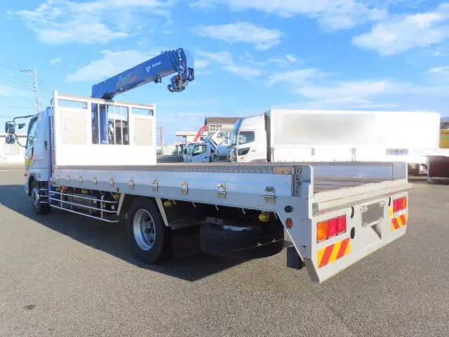 三菱 ファイター 中型/増トン 車両重機運搬 4段クレーン ラジコンの中古トラック画像6