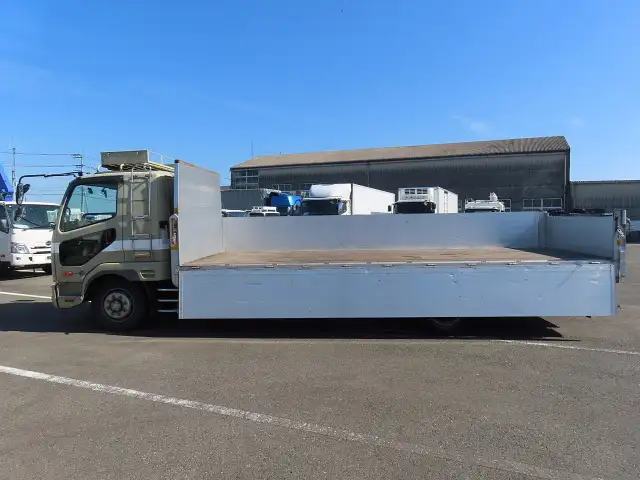 三菱 ファイター 中型/増トン 平ボディ アルミブロック エアサスの中古トラック画像7