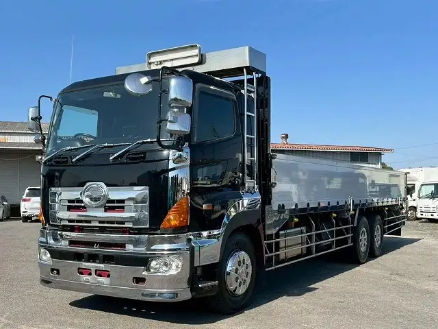 日野 プロフィア 大型 平ボディ アルミブロック ベッド の中古トラック【車両No.200706】