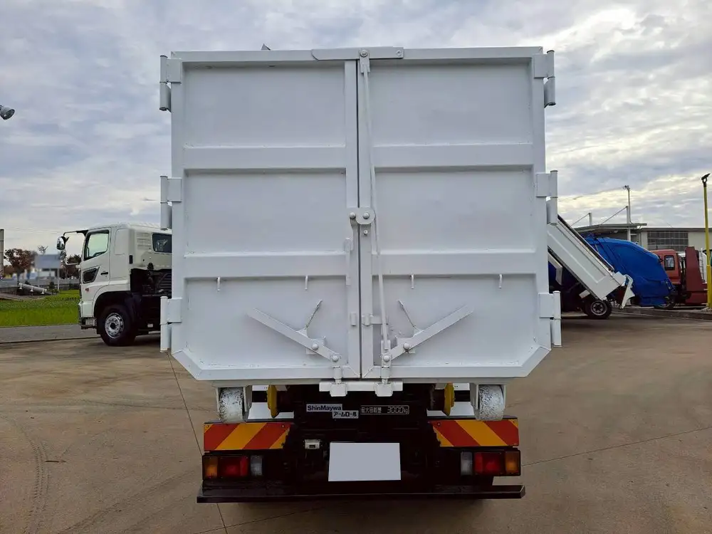 いすゞ エルフ 小型 アームロール コンテナ付き ツインホイストの中古トラック画像5