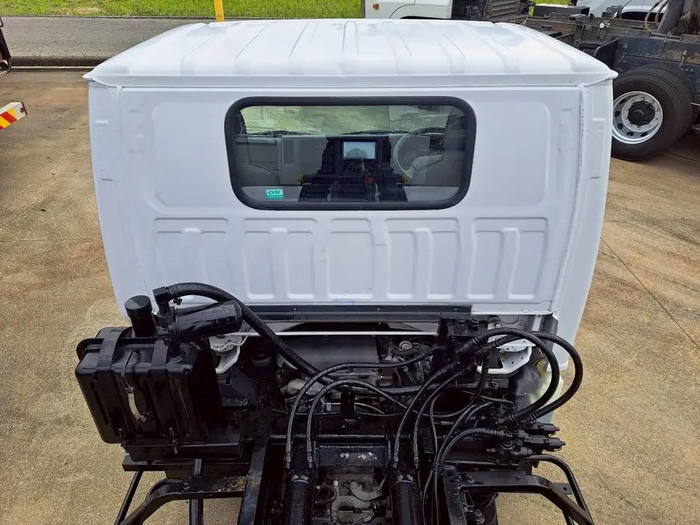 いすゞ エルフ 小型 アームロール コンテナ付き ツインホイストの中古トラック画像7