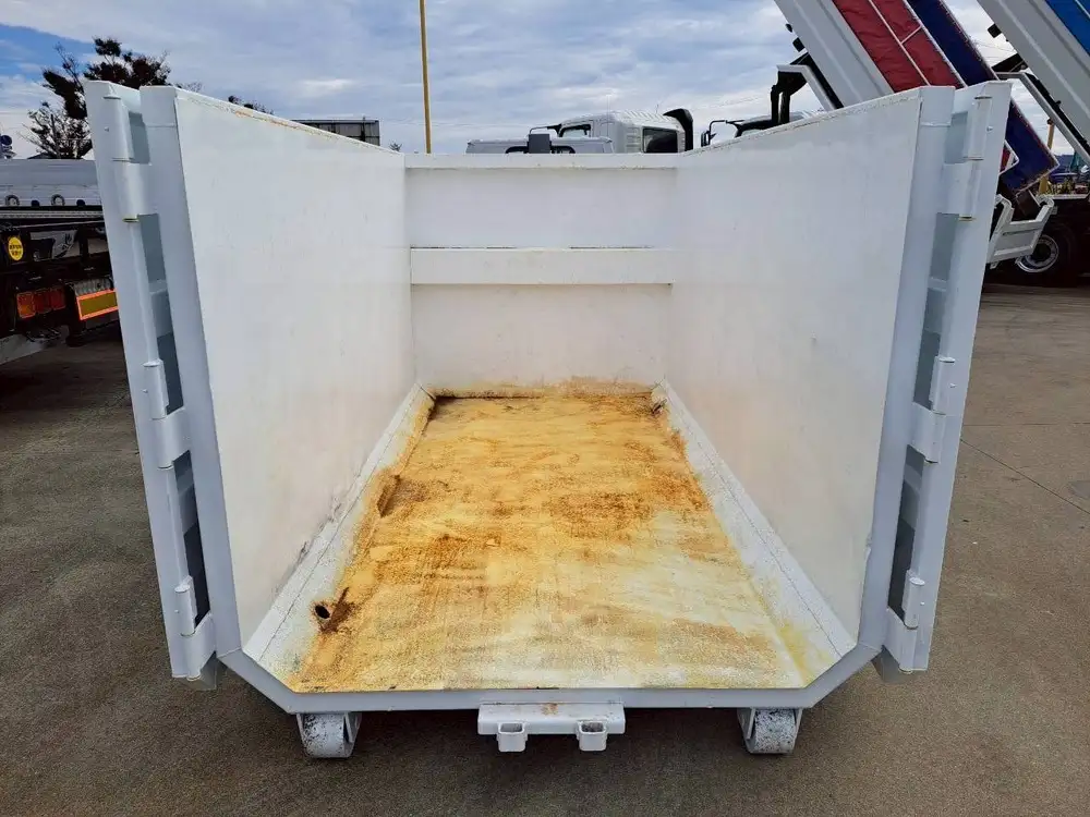 いすゞ エルフ 小型 アームロール コンテナ付き ツインホイストの中古トラック画像8