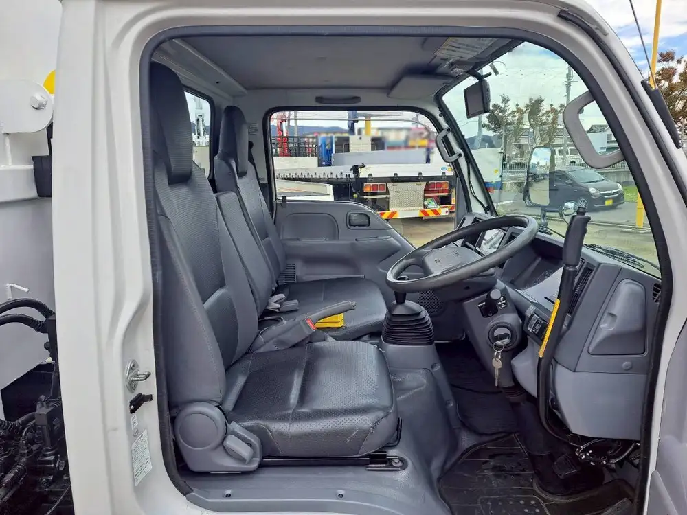 いすゞ エルフ 小型 アームロール コンテナ付き ツインホイストの中古トラック画像9