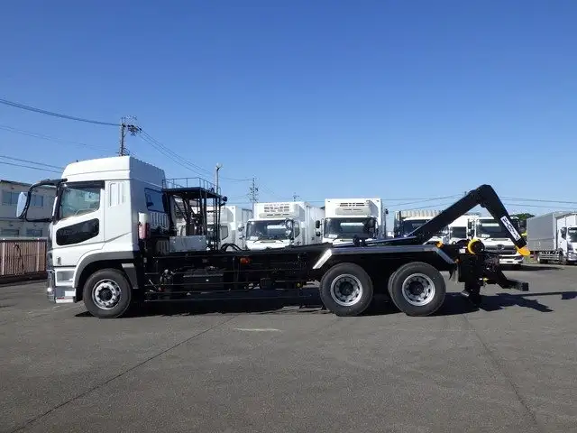 三菱 スーパーグレート 大型 アームロール ハイルーフ ベッドの中古トラック画像5